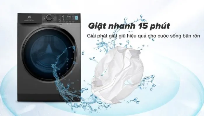 Giặt nhanh trong 15 phút